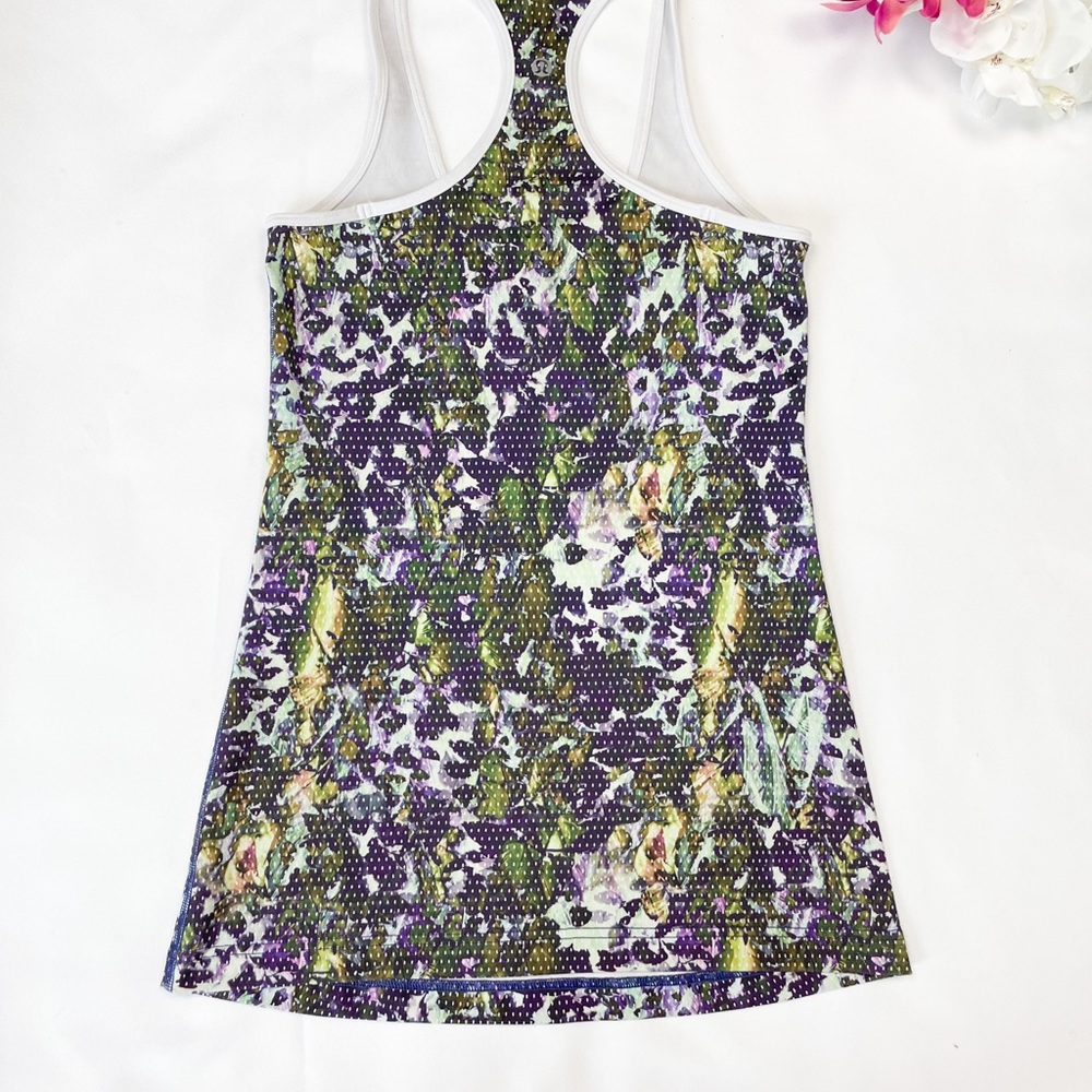 Lululemon Racer Back Patterned Tank - Picture 4 of 4